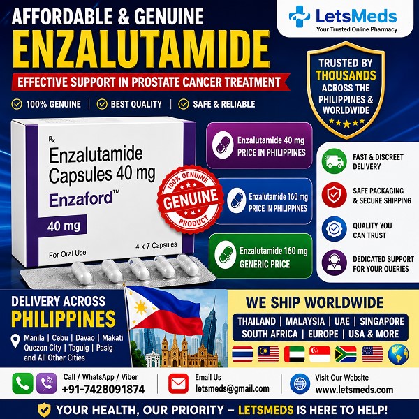 Philippines Classifieds Order Enzalutamide 160 mg at Competitive Prices in Metro Manila