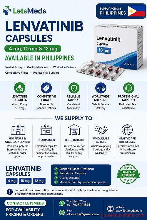 Philippines Classifieds Lenvatinib Supply for Pharmacies in the Philippines