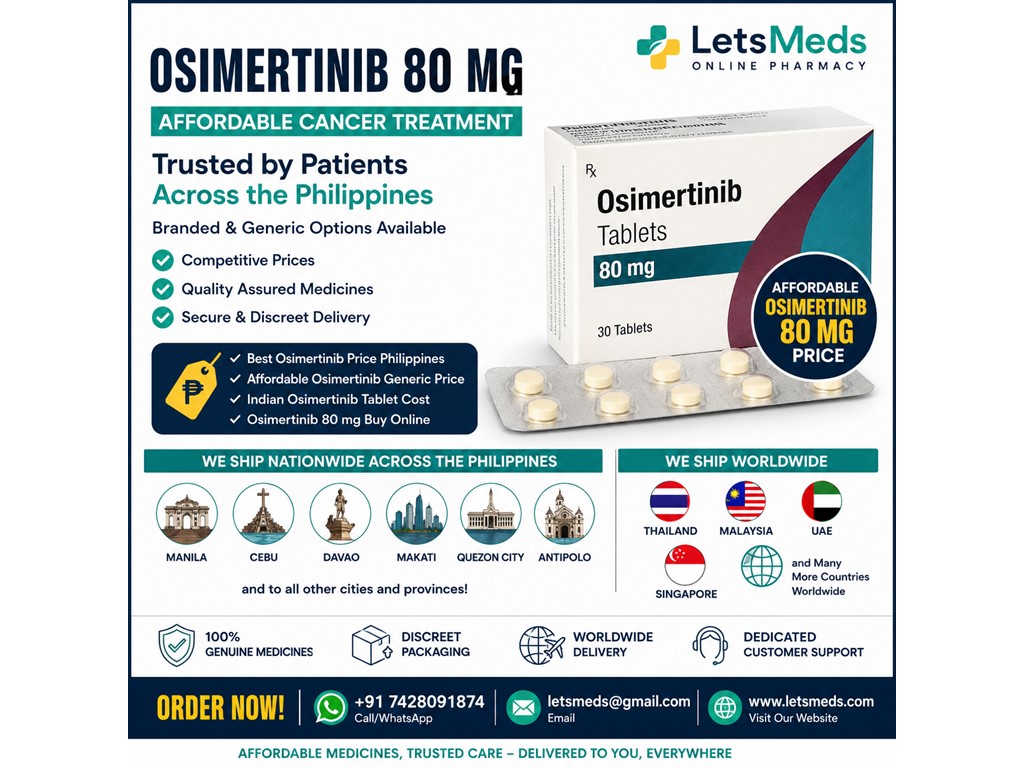 Philippines Classifieds Osimertinib 80 mg Available in Quezon City, Makati, Antipolo and Nationwide