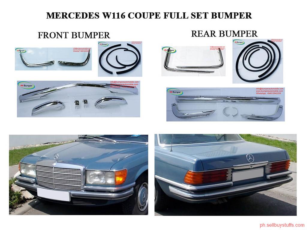 Philippines Classifieds Mercedes W116 coupe bumpers EU style (1972-1980)