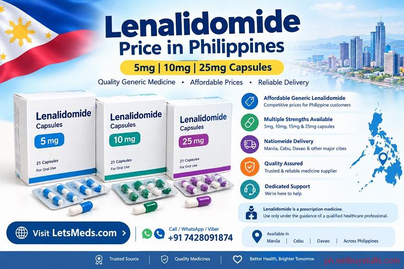 Philippines Classifieds  Lenalid Lenalidomide Medicine Supplier in Philippines 