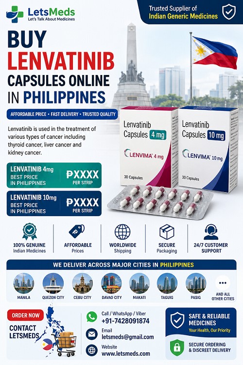 Philippines Classifieds Buy Lenvatinib Capsules in Philippines with Worldwide Shipping