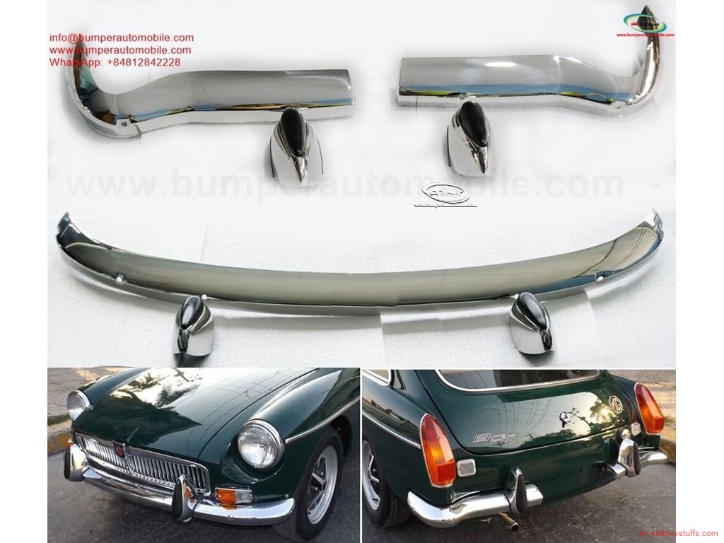 Philippines Classifieds MG MGB GT Split Bumper Stainless Steel Year 1970 New