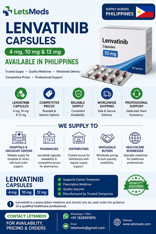 Philippines Classifieds Lenvatinib Supply for Pharmacies in the Philippines