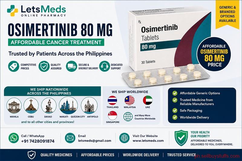 Philippines Classifieds Worldwide Delivery of Osimertinib 80 mg from Trusted Suppliers In Philippines