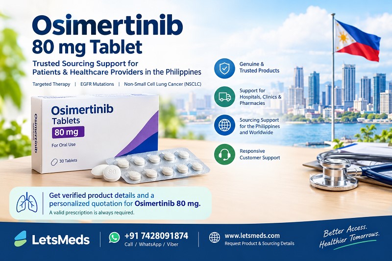 Philippines Classifieds Where to Buy Osimertinib 80 mg in the Philippines | LetsMeds