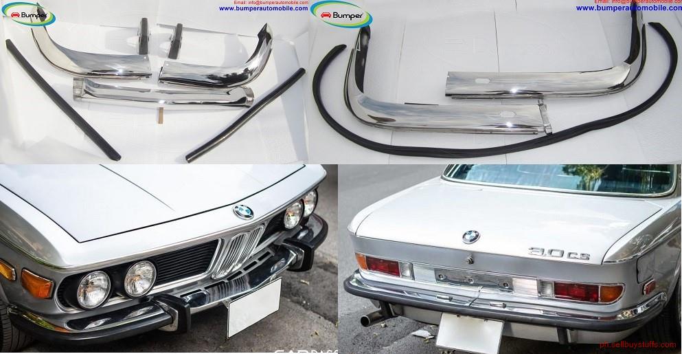 Philippines Classifieds BMW 2800 CS bumper (1968-1975) by stainless steel (BMW E9 bumpers), (BMW 3.0 CS bumpers) 