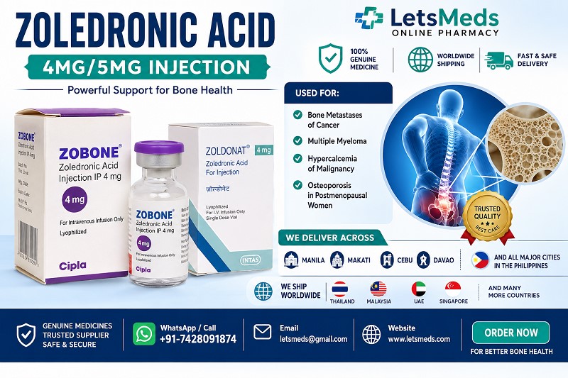 Philippines Classifieds Order Generic Zoldonat Injection from LetsMeds Across The Philippines