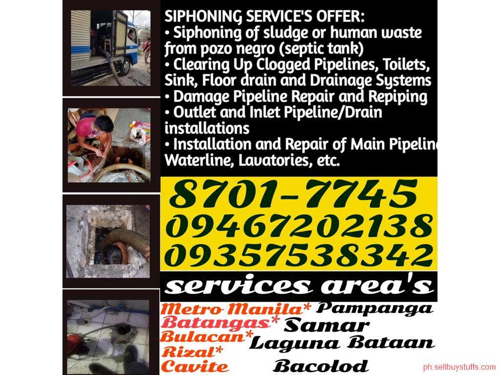 Philippines Classifieds PASIG CITY EGLOT MALABANAN SIPHONING PLUMBING SERVICES