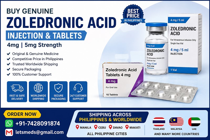 Philippines Classifieds Buy Zoledronic Acid 4mg Injection in Quezon with Fast Worldwide Delivery