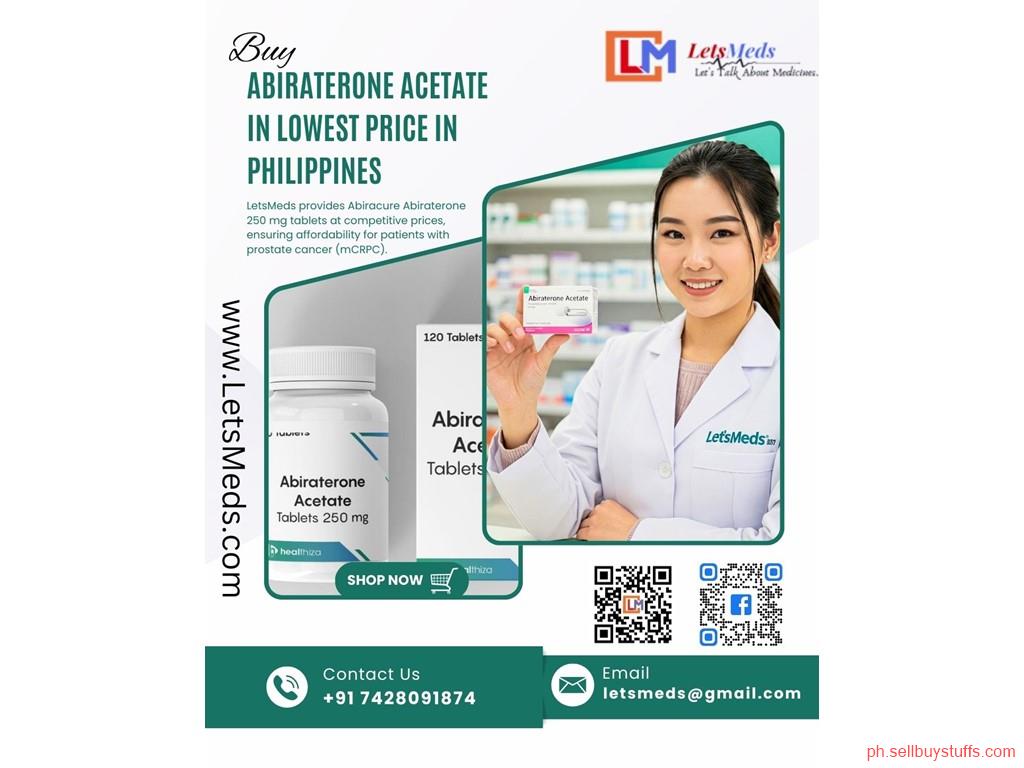 Philippines Classifieds  Abot-kayang Generic Abiraterone Acetate 250mg para sa mga Pasyente sa Pilipinas