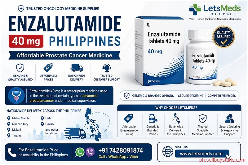 Philippines Classifieds Enzalutamide Oncology Medicine Supplier in the Philippines