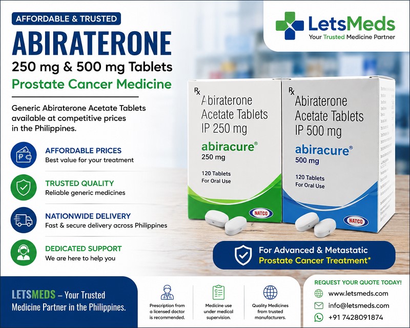 Classified Abiraterone Delivery Philippines | Manila, Cebu & Davao Supplier 