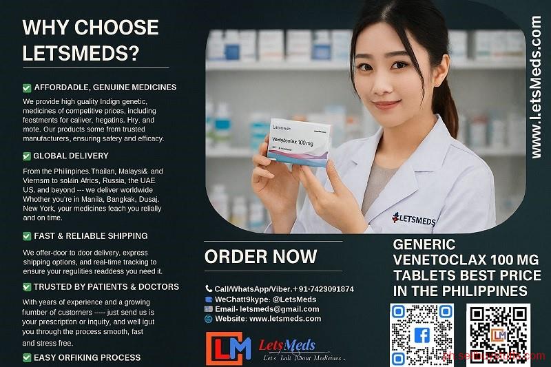 Philippines Classifieds Buy Indian Venetoclax 100mg Tablets Online in the Philippines at Best Price