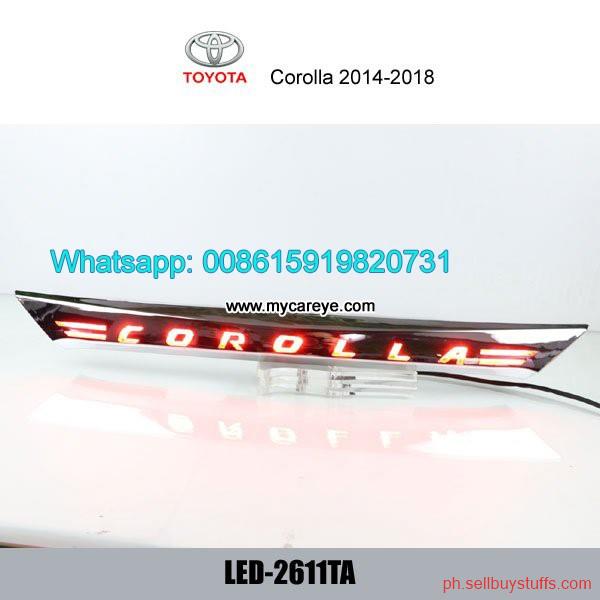 Philippines Classifieds Toyota Corolla Rear Bumper trunk Tail Light LED Taillight Reflector Brake Lamp