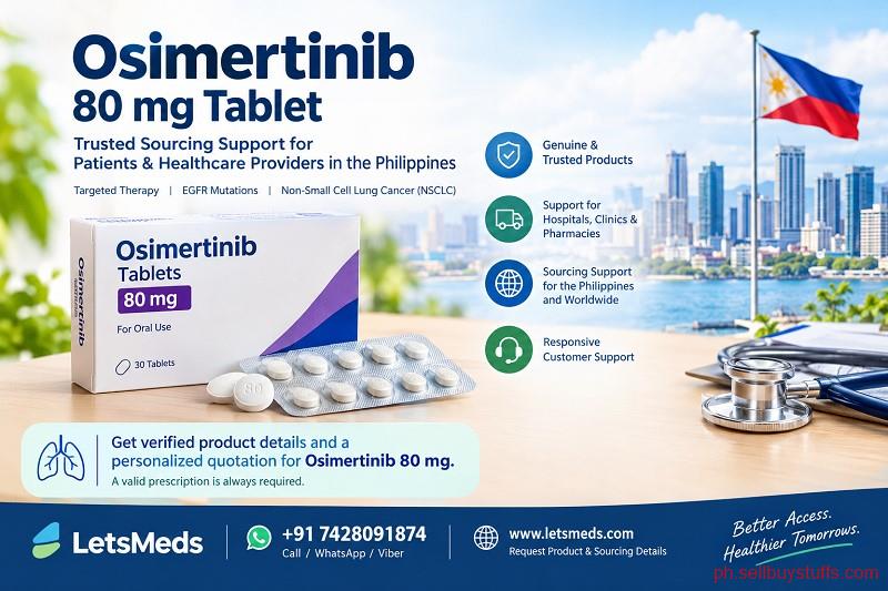 Philippines Classifieds Where to Buy Osimertinib 80 mg in the Philippines | LetsMeds