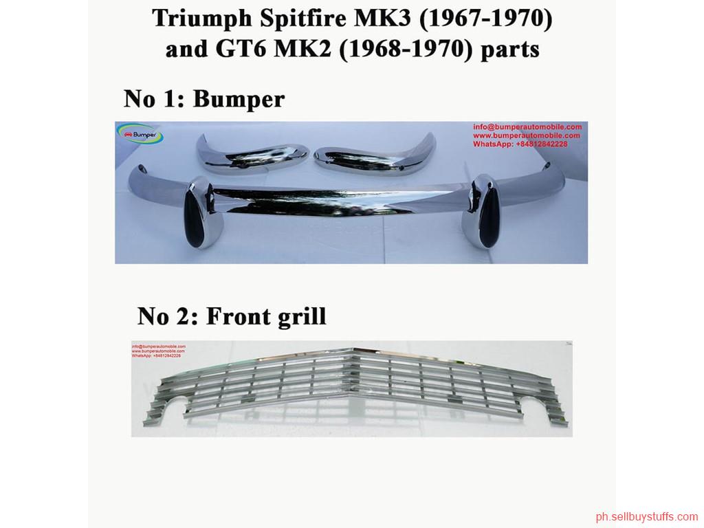 Philippines Classifieds Triumph Spitfire MK3 (1967-1970) and Triumph GT6 MK2 (1968-1970)