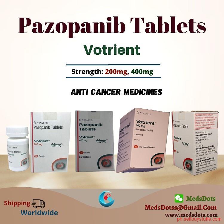 Philippines Classifieds Buy Pazopanib Tablets Online | Novartis Votrient 200Mg Wholesale Price | Kidney Cancer Medicine Exporter