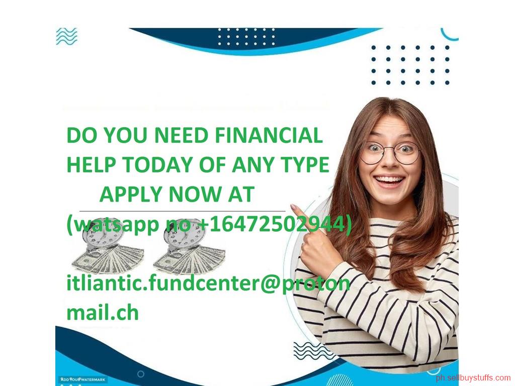 Philippines Classifieds  DO YOU NEED THIS FINANCE FOR BUSINESS AND TO CLEAR YOUR BILLS
